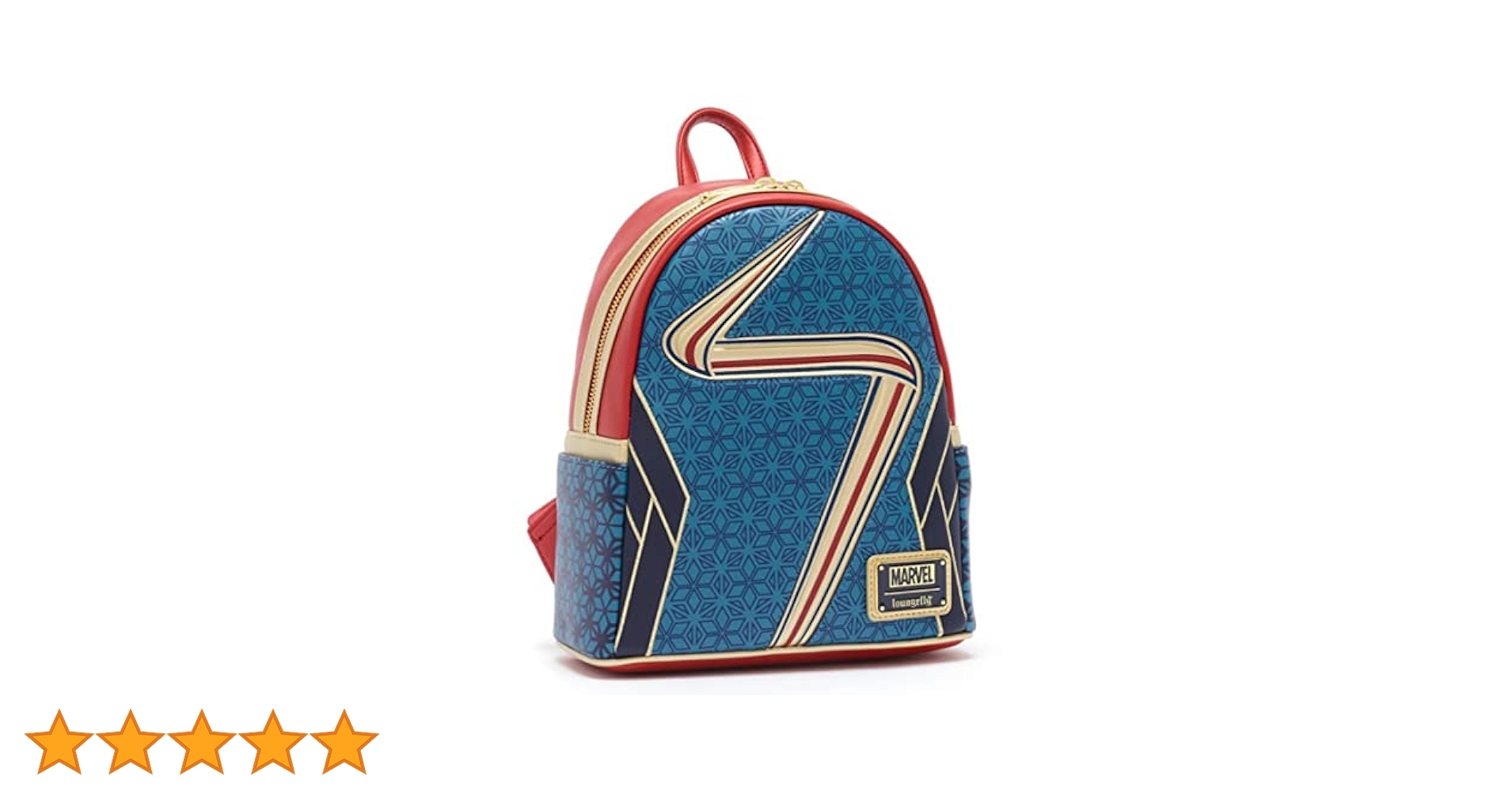Amazon.com | Ms. Marvel Loungefly Mini Backpack | Casual